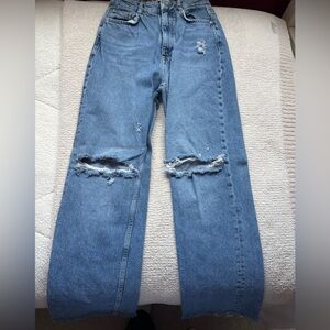 Zara Blue Denim Jeans